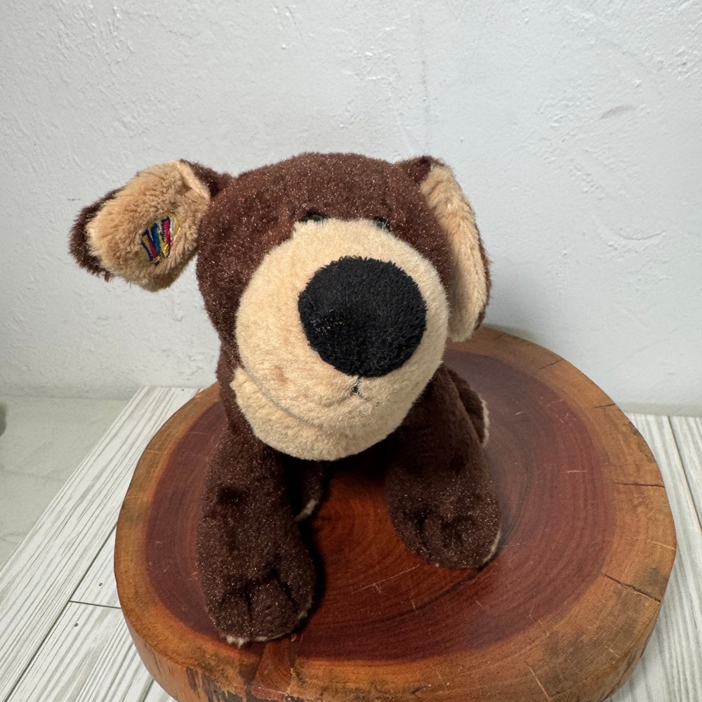 Ganz Webkinz Mocha Pup Brown Dog Plush Stuffed Animal HM348 No Code